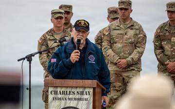 Big Red One Soldiers Honor Master Sgt. Charles Shay at Memorial Ceremony, June 5, 2026