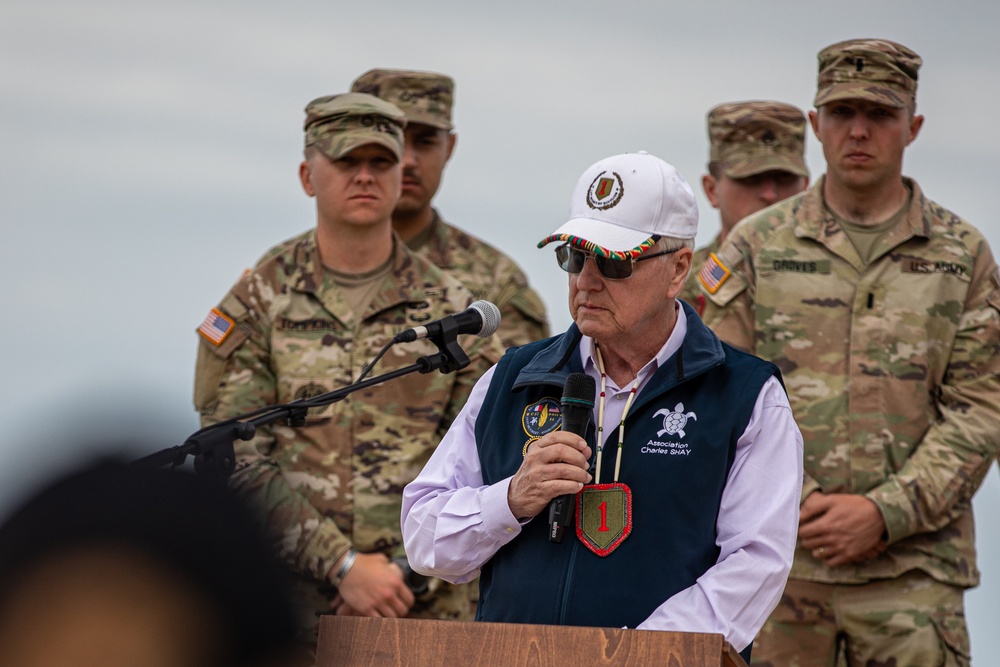 Big Red One Soldiers Honor Master Sgt. Charles Shay at Memorial Ceremony, June 5, 2026