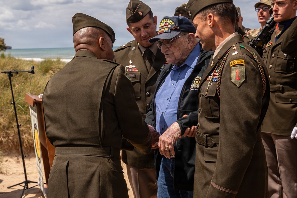 Big Red One Soldiers Honor Master Sgt. Charles Shay at Memorial Ceremony, June 5, 2026