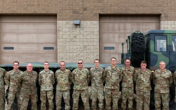Vehicle Maintenance group photo, 182nd Logistics Readiness Squadron, June 5, 2026