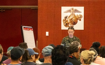 Educators and Community Influences from across Arizona and Texas visit MCRD San Diego