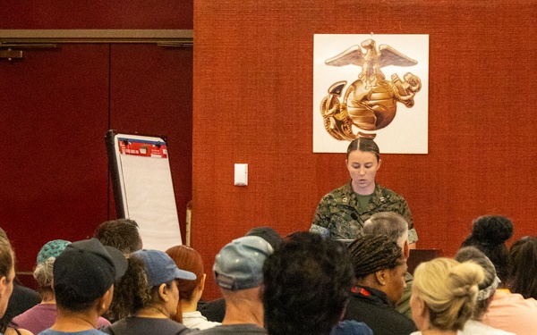 Educators and Community Influences from across Arizona and Texas visit MCRD San Diego