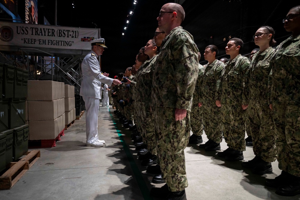 Recruit Training Command Capping Ceremony