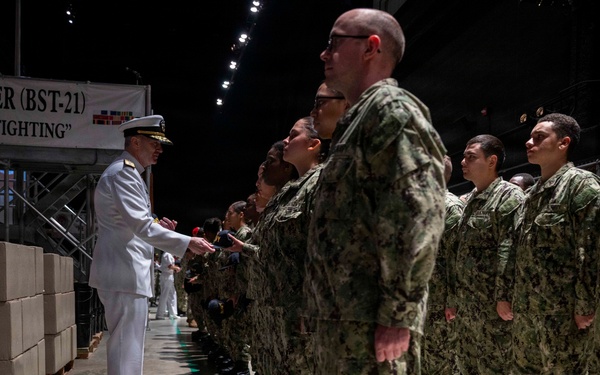 Recruit Training Command Capping Ceremony