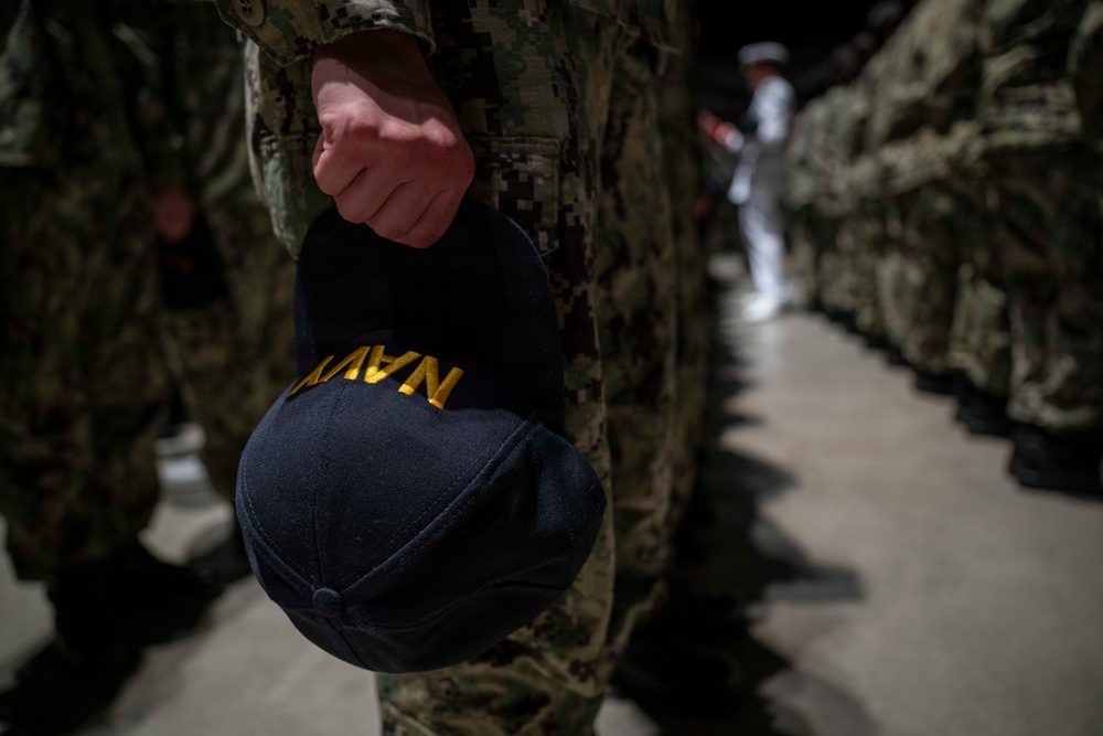 Recruit Training Command Capping Ceremony