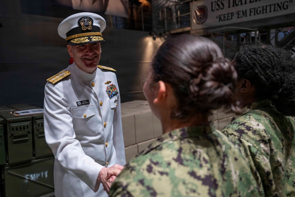 Recruit Training Command Capping Ceremony