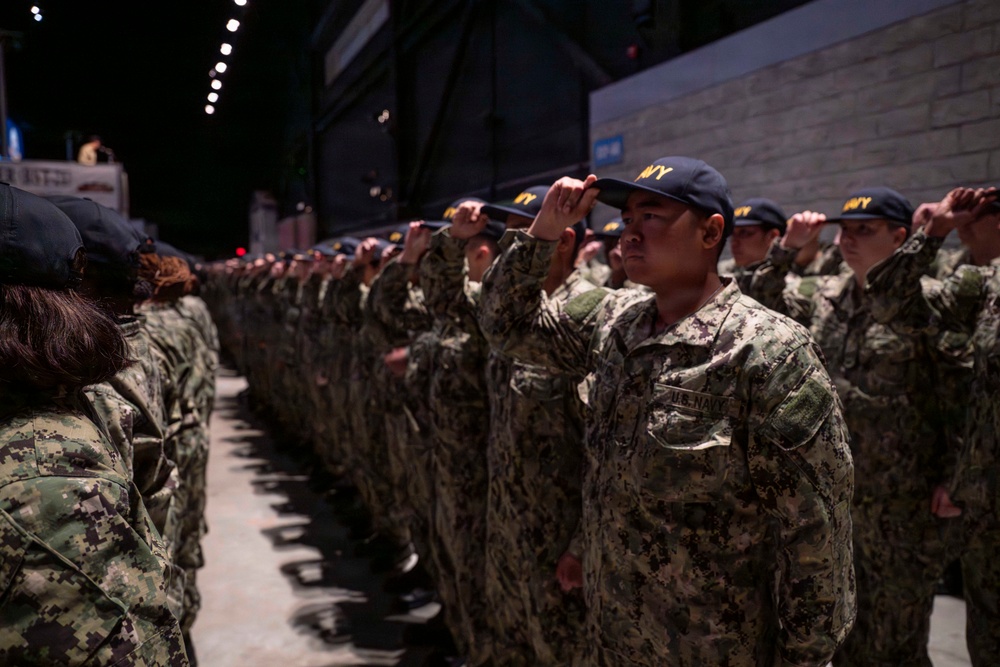 Recruit Training Command Capping Ceremony