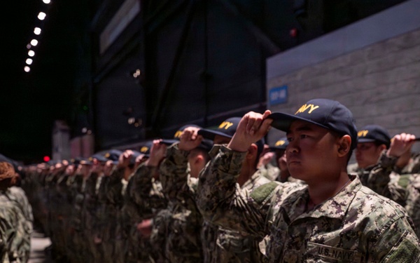Recruit Training Command Capping Ceremony