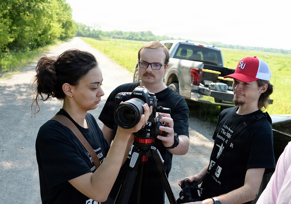 University teams trace Corps of Discovery route, gather photographic wildlife data at Fort Leavenworth