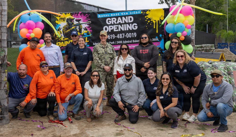 Ready. Aim. Splatter! MWR opens new Paintball Park