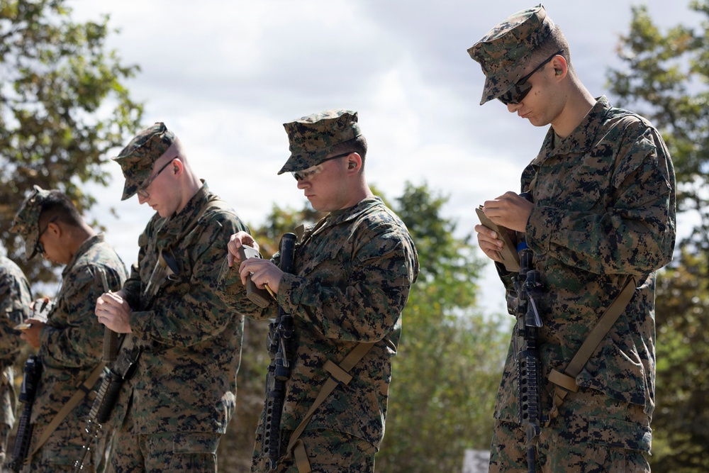 U.S. Marines with 1st CEB host live-fire range for Fleet Marine Force training