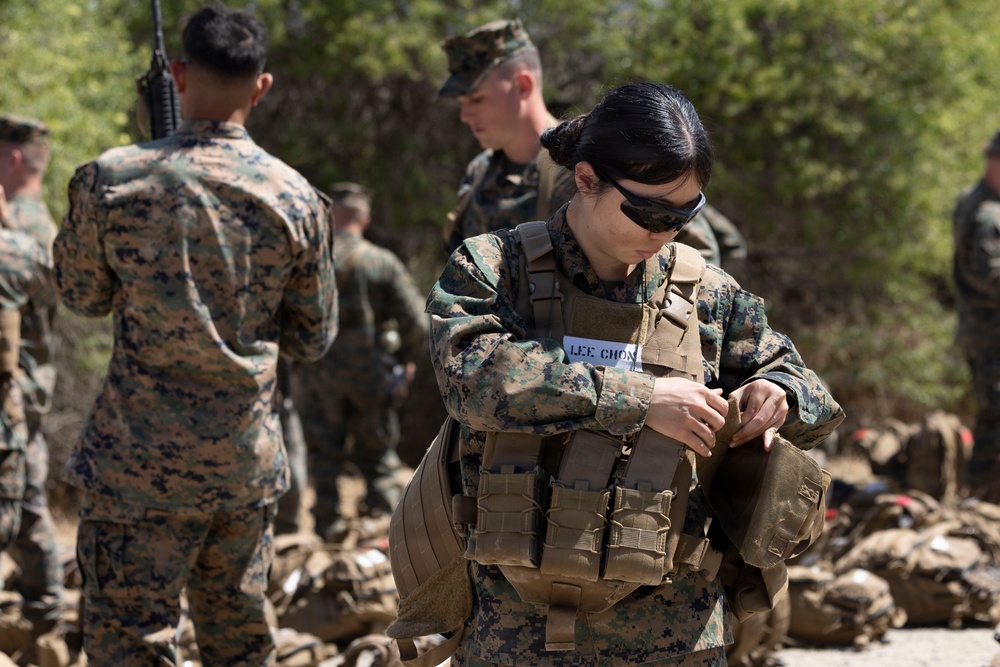 U.S. Marines with 1st CEB host live-fire range for Fleet Marine Force training