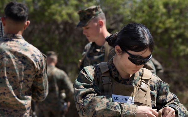 U.S. Marines with 1st CEB host live-fire range for Fleet Marine Force Ttaining