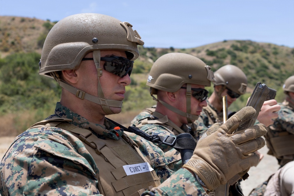 U.S. Marines with 1st CEB host live-fire range for Fleet Marine Force training