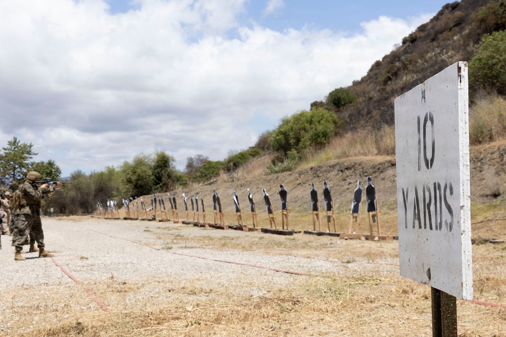 U.S. Marines with 1st CEB host live-fire range for Fleet Marine Force training
