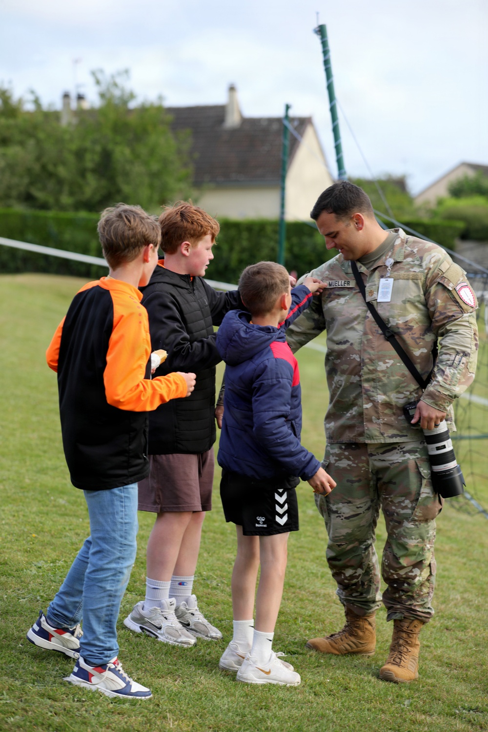 Connecting through sports during DDAY82