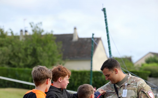 Connecting through sports during DDAY82