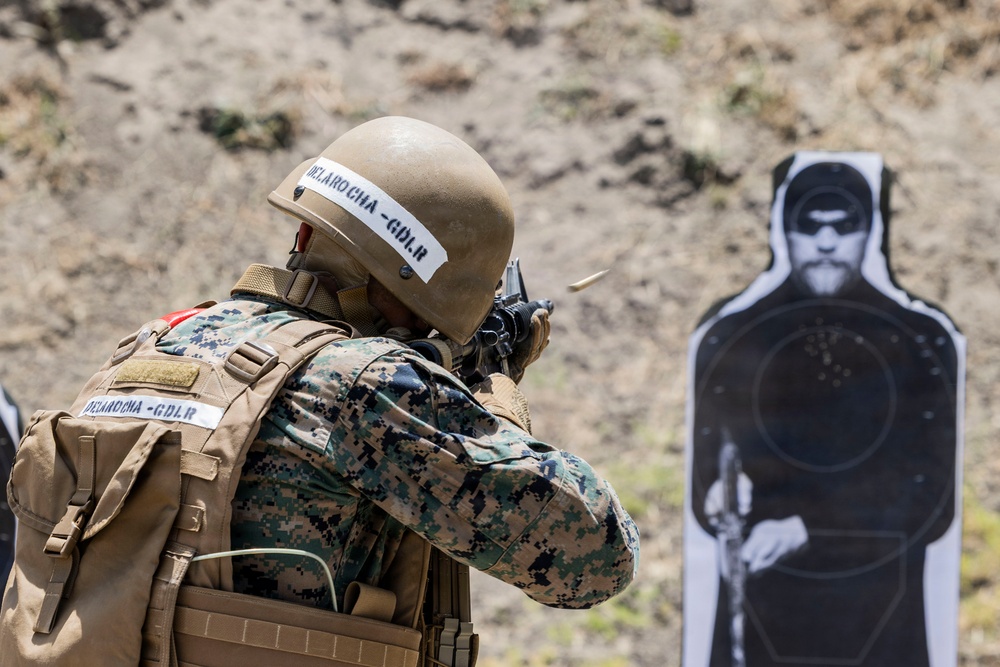 U.S. Marines with 1st CEB host live-fire range for Fleet Marine Force training
