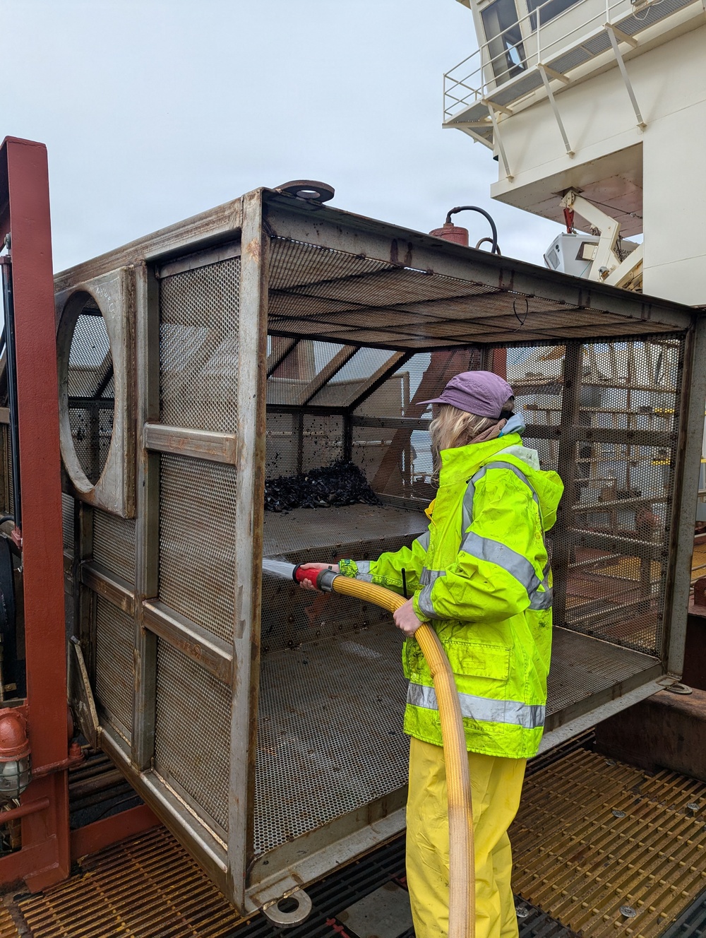 Beyond the desk: A week aboard a USACE dredging vessel to protect an ancient, elusive fish