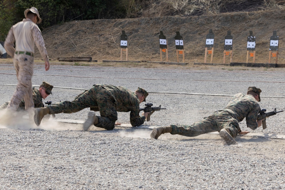 U.S. Marines with 1st CEB host live-fire range for Fleet Marine Force training