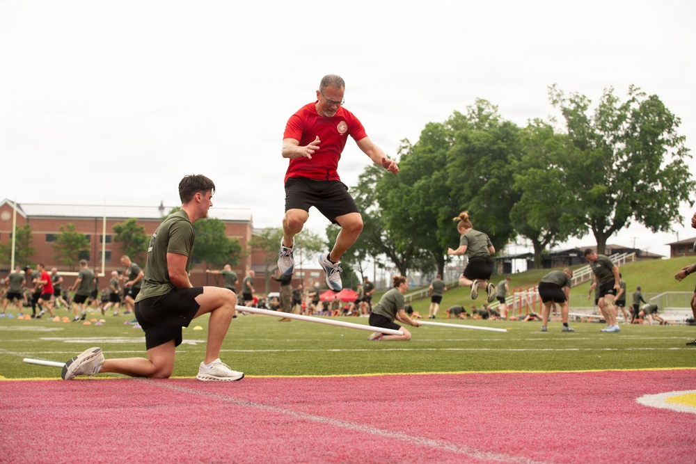 Wounded Warrior Regiment and the FBI National Academy fitness challenge 2026