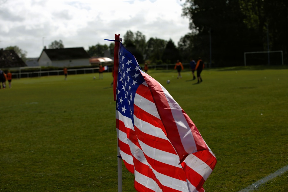 Connecting through sports during DDay82