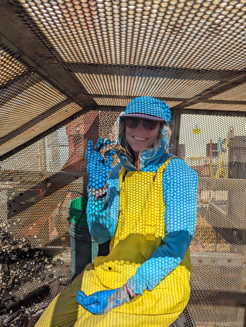 Beyond the desk: A week aboard a USACE dredging vessel to protect an ancient, elusive fish