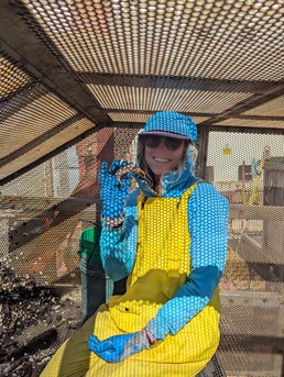 Beyond the desk: A week aboard a USACE dredging vessel to protect an ancient, elusive fish