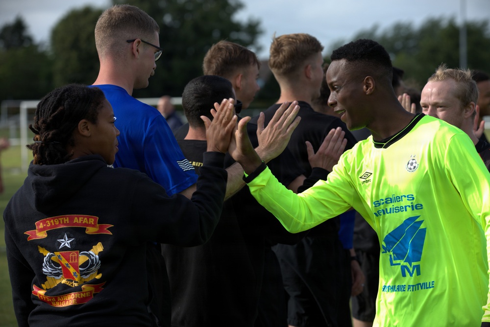 Connecting through sports during DDay82