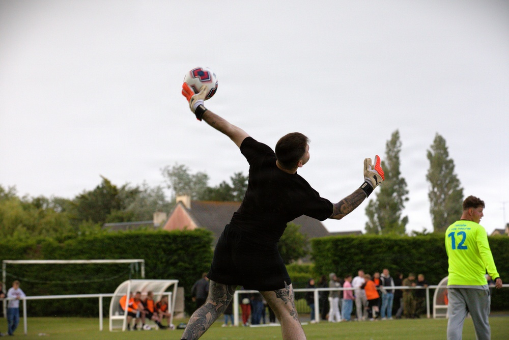 Connecting through sports during DDay82