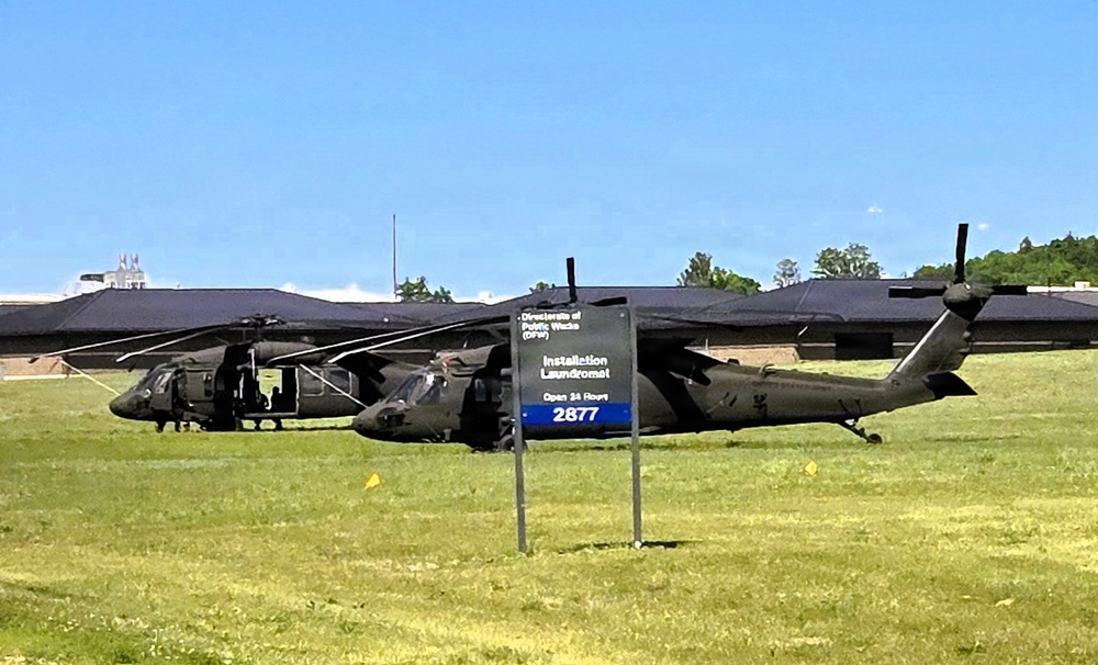 Wisconsin Army National Guard aviation Soldiers conduct May 2026 readiness training at Fort McCoy