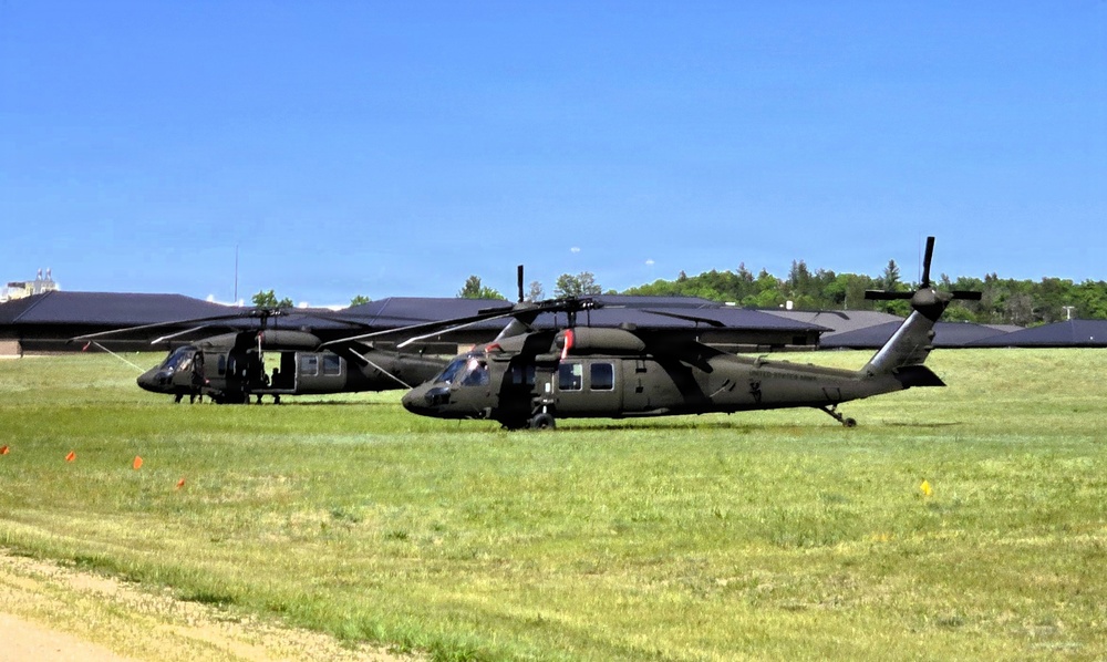 Wisconsin Army National Guard aviation Soldiers conduct May 2026 readiness training at Fort McCoy