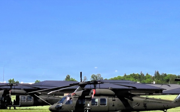 Wisconsin Army National Guard aviation Soldiers conduct May 2026 readiness training at Fort McCoy