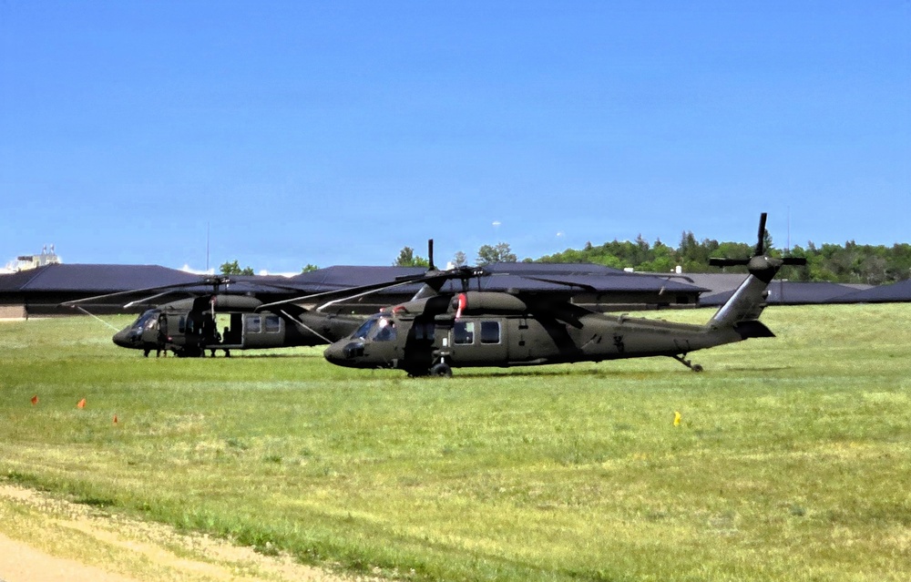 Wisconsin Army National Guard aviation Soldiers conduct May 2026 readiness training at Fort McCoy