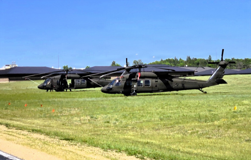 Wisconsin Army National Guard aviation Soldiers conduct May 2026 readiness training at Fort McCoy
