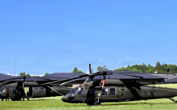 Wisconsin Army National Guard aviation Soldiers conduct May 2026 readiness training at Fort McCoy