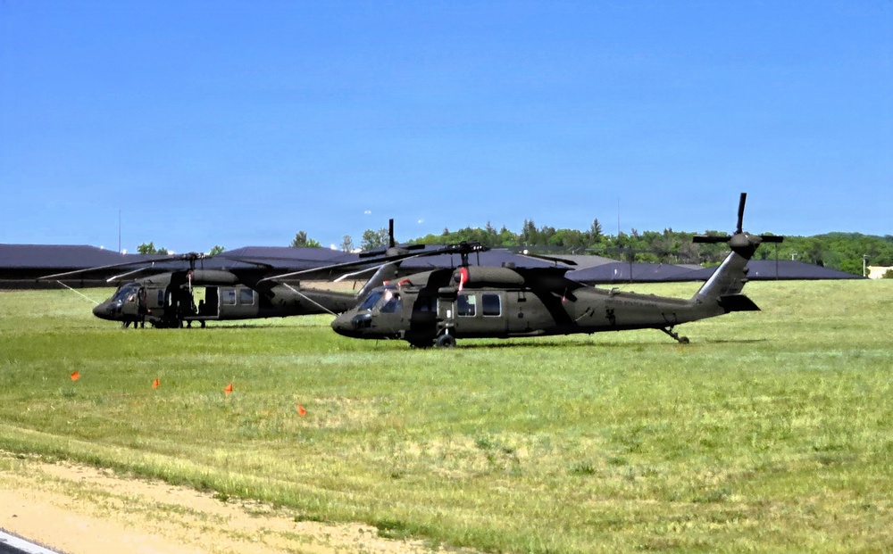 Wisconsin Army National Guard aviation Soldiers conduct May 2026 readiness training at Fort McCoy
