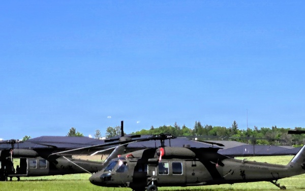 Wisconsin Army National Guard aviation Soldiers conduct May 2026 readiness training at Fort McCoy