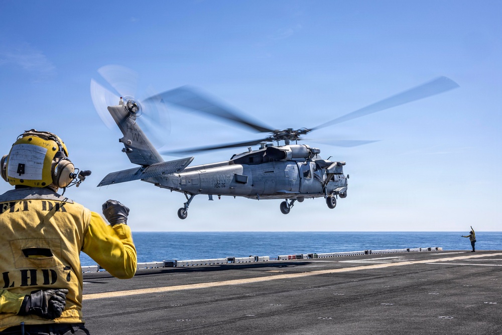 HSC 26 Seahawks Depart USS Iwo Jima (LHD 7)