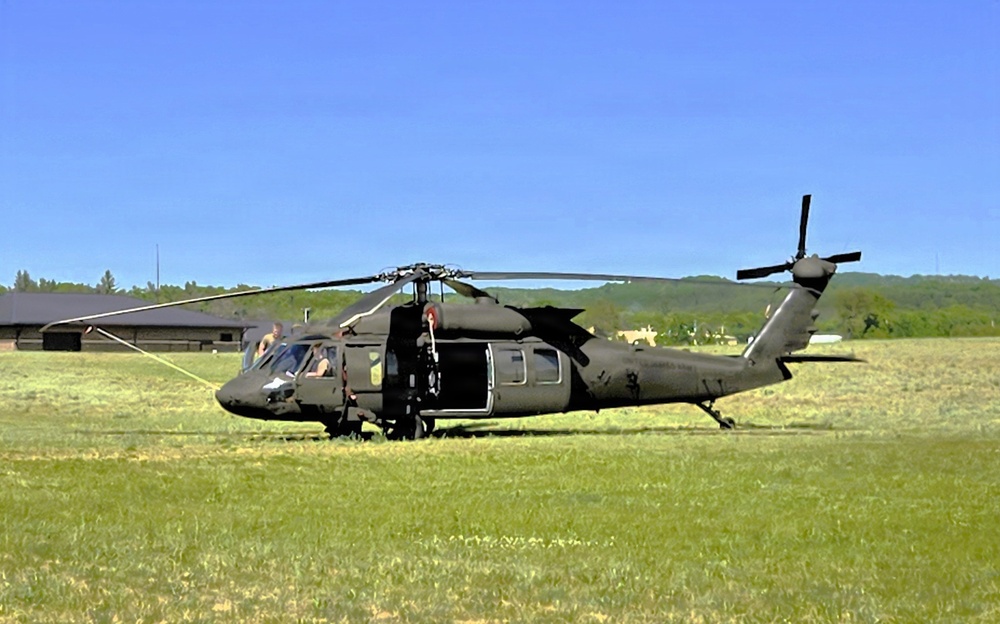 Wisconsin Army National Guard aviation Soldiers conduct May 2026 readiness training at Fort McCoy