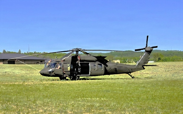 Wisconsin Army National Guard aviation Soldiers conduct May 2026 readiness training at Fort McCoy