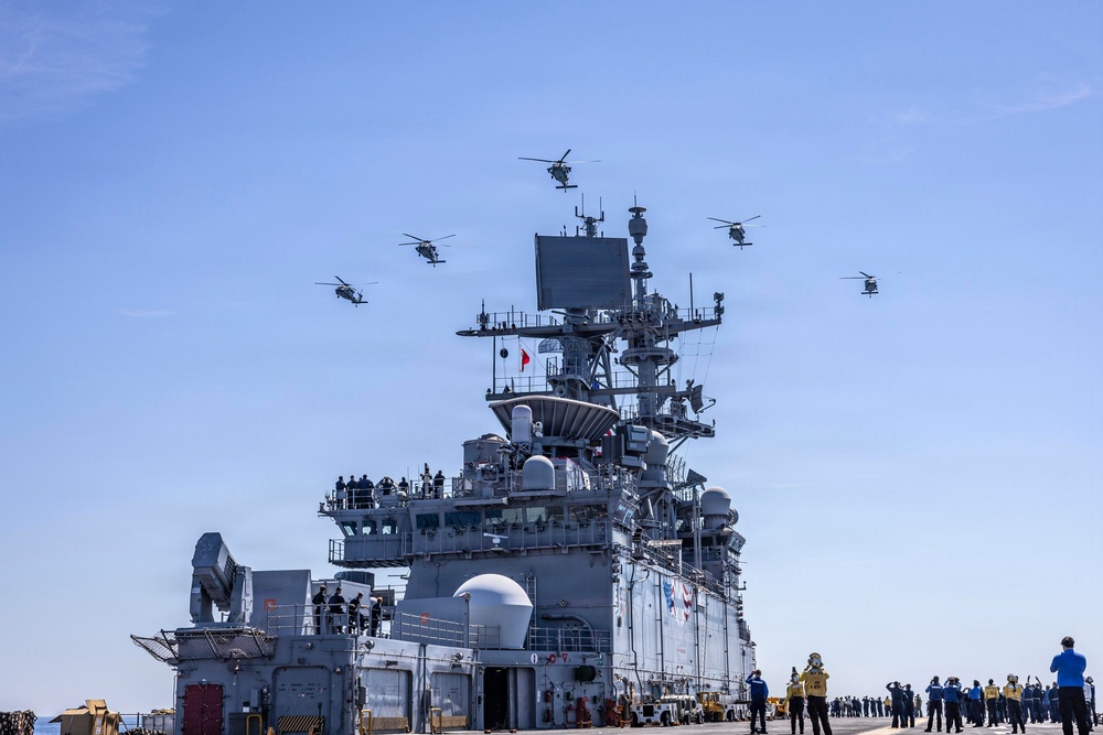 HSC 26 Seahawks Depart USS Iwo Jima (LHD 7)