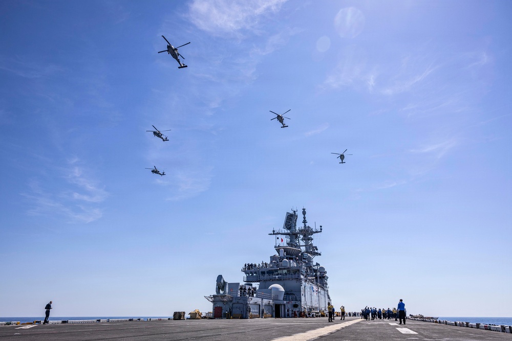 HSC 26 Seahawks Depart USS Iwo Jima (LHD 7)