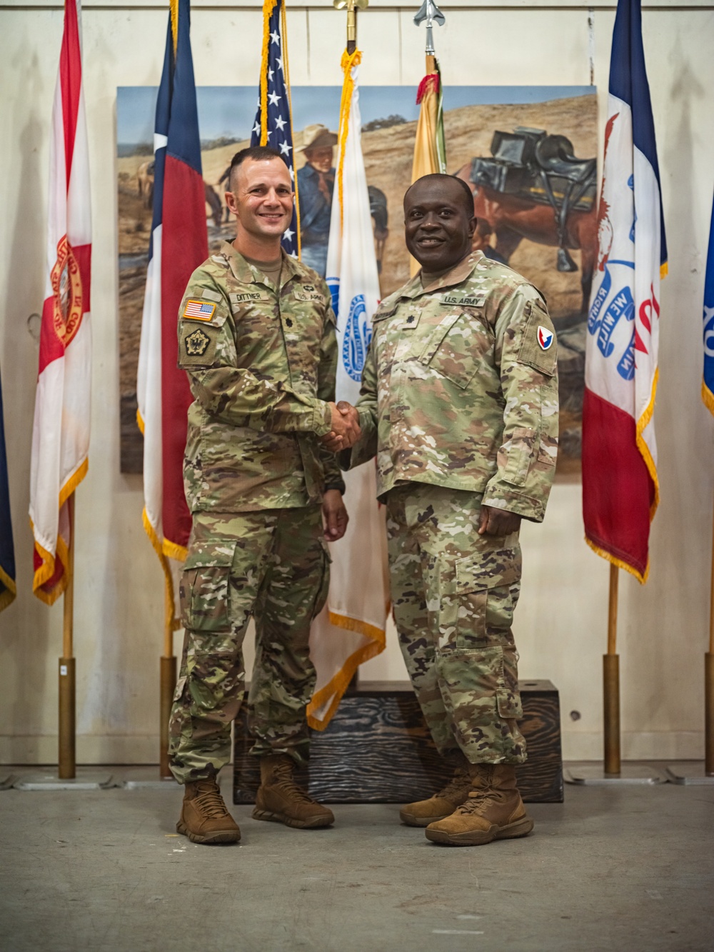 923rd Contracting Battalion Change of Command Ceremony