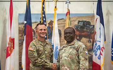 923rd Contracting Battalion Change of Command Ceremony