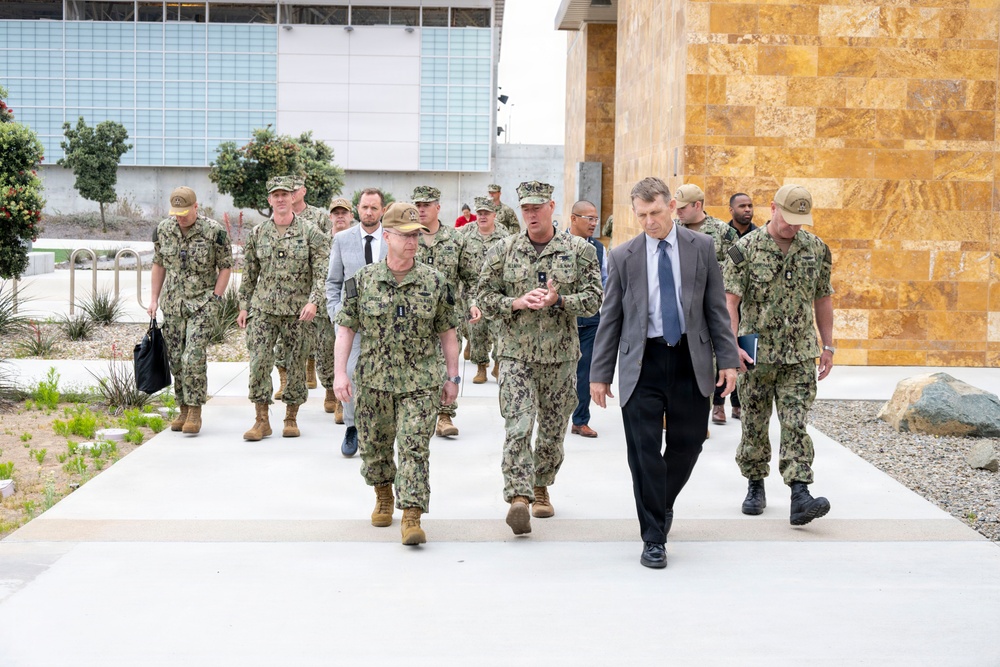 CNO and MCPON tour Naval Special Warfare Commands