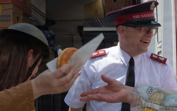 Salvation Army donates donuts