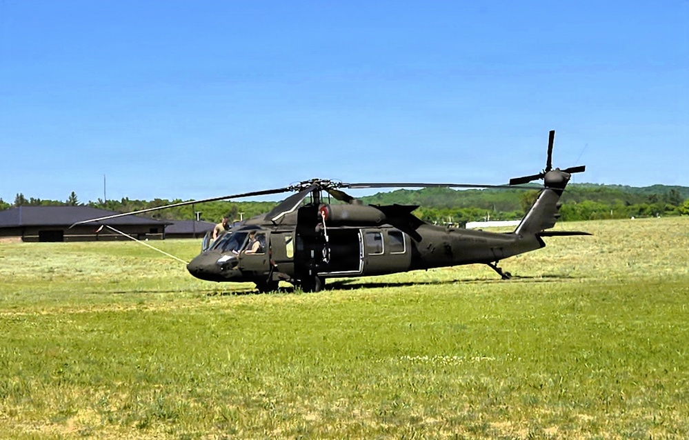 Wisconsin Army National Guard aviation Soldiers conduct May 2026 readiness training at Fort McCoy
