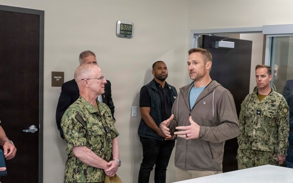 CNO and MCPON tour Naval Special Warfare Commands