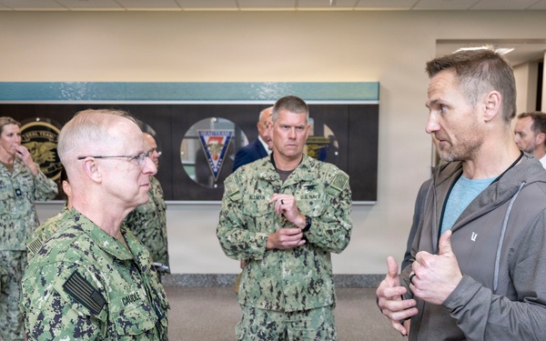 CNO and MCPON tour Naval Special Warfare Commands